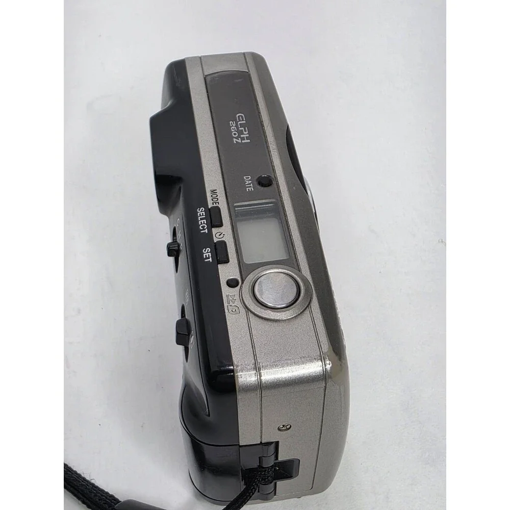 Canon ELPH 260Z Point & Shoot Film Camera 30-60mm APS Works
